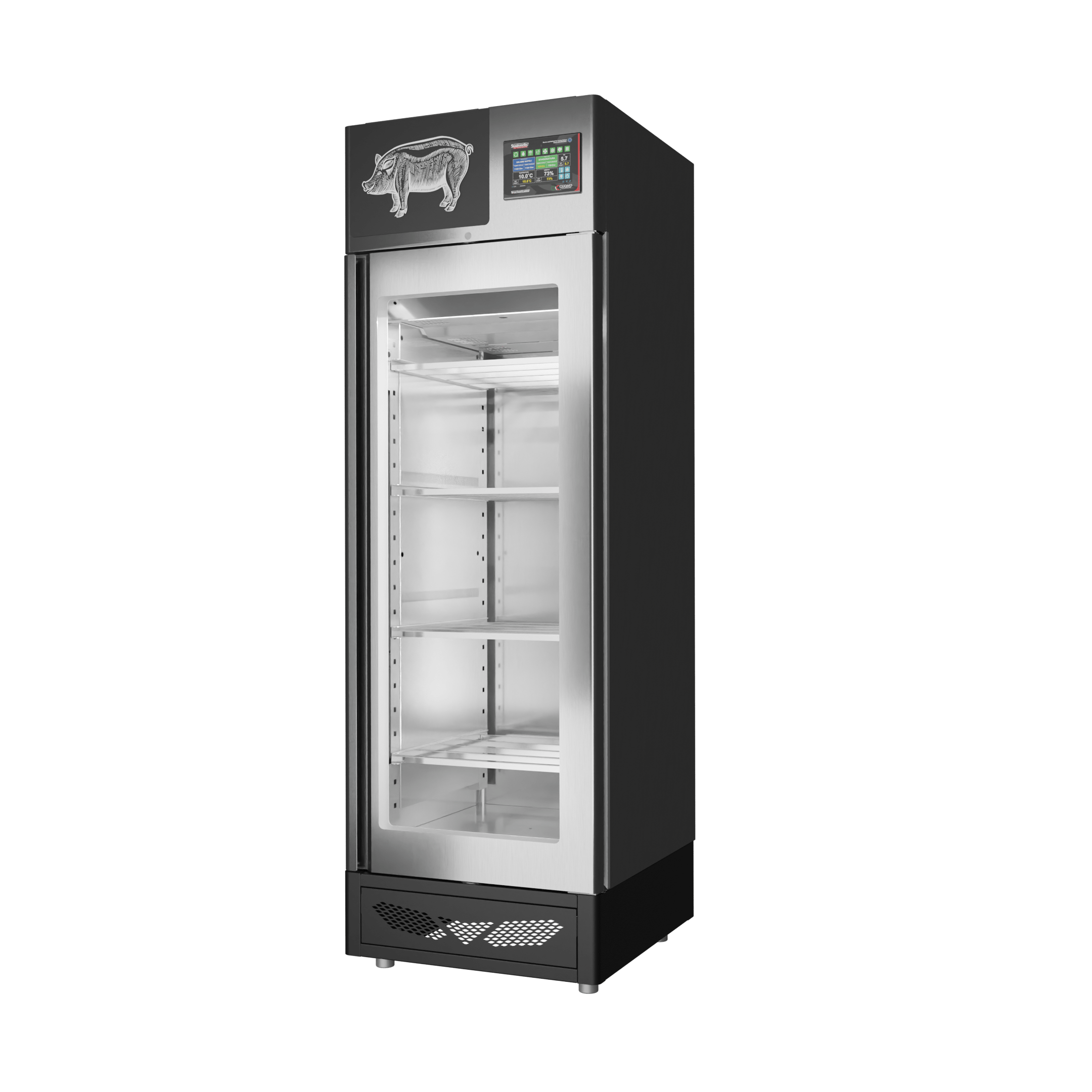 Stagionello® Salami Curing Device 100 Kg GLASS DOOR - Image 4