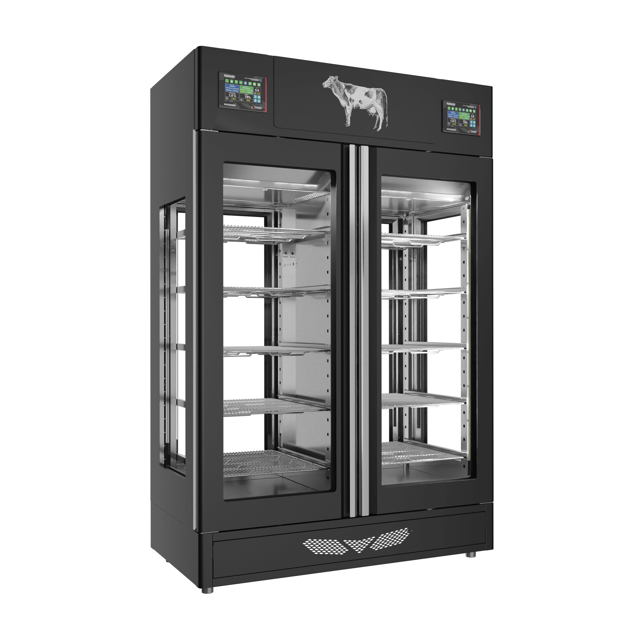 Stagionello® Meat Curing Device Twin 100 + 100 Kg 4 glasses - Image 3