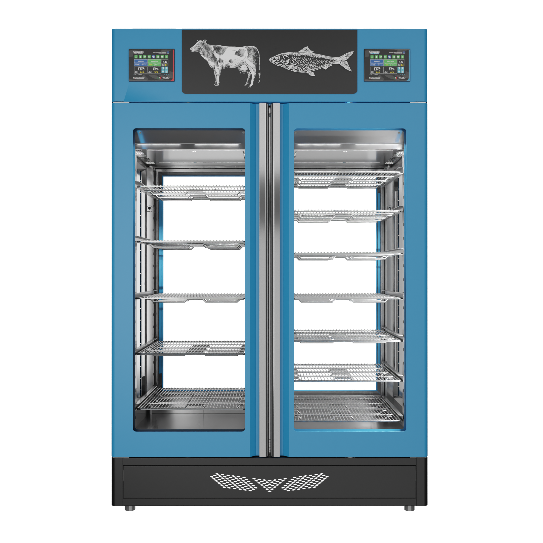 Stagionello® Fish Curing Device Combo 100+100 KG fish/meat 4 glasses - Image 2