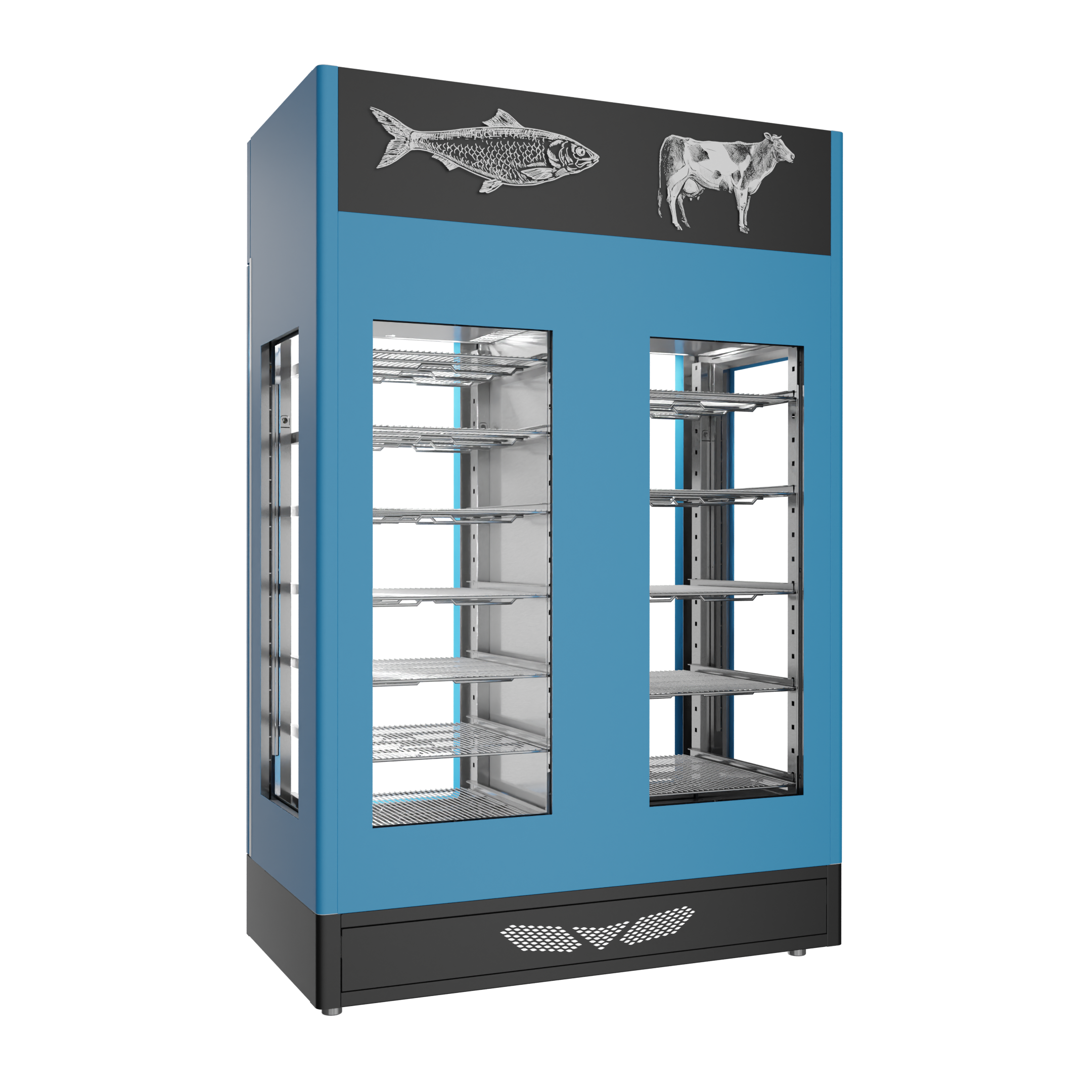 Stagionello® Fish Curing Device Combo 100+100 KG fish/meat 4 glasses - Image 6