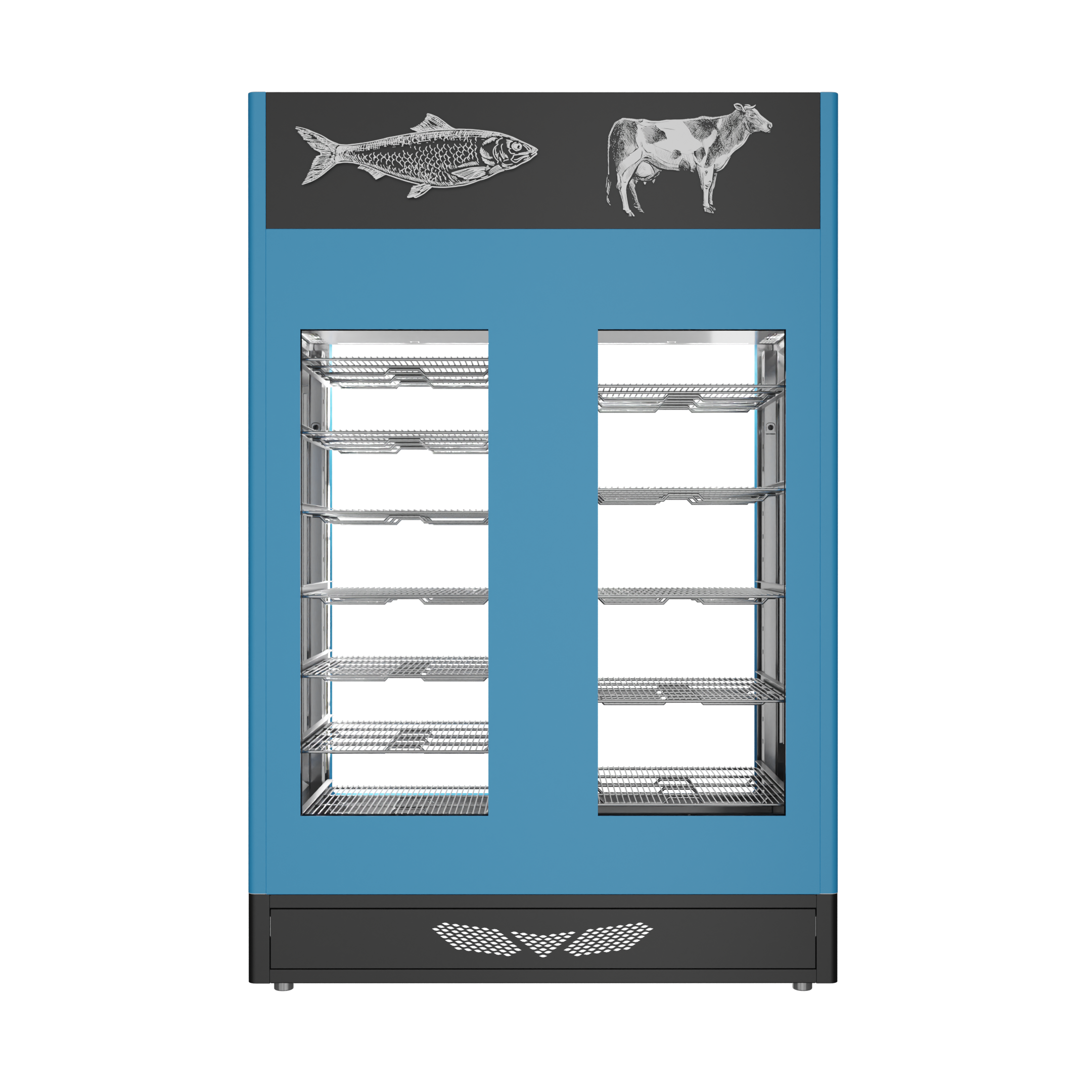 Stagionello® Fish Curing Device Combo 100+100 KG fish/meat 4 glasses - Image 4