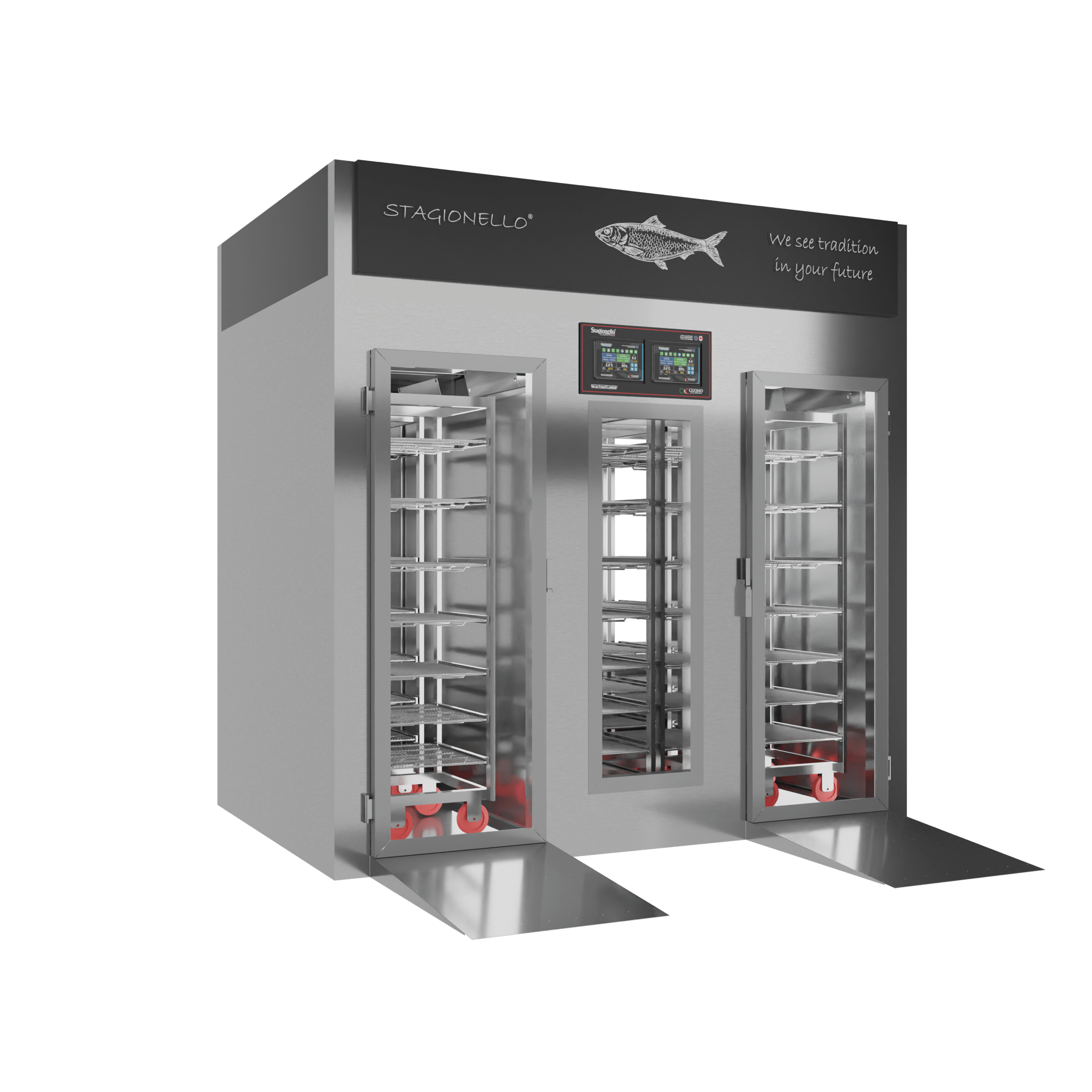 Stagionello® Fish Curing Device 200/600 Kg Walk-in 2 GLASSES - Image 3