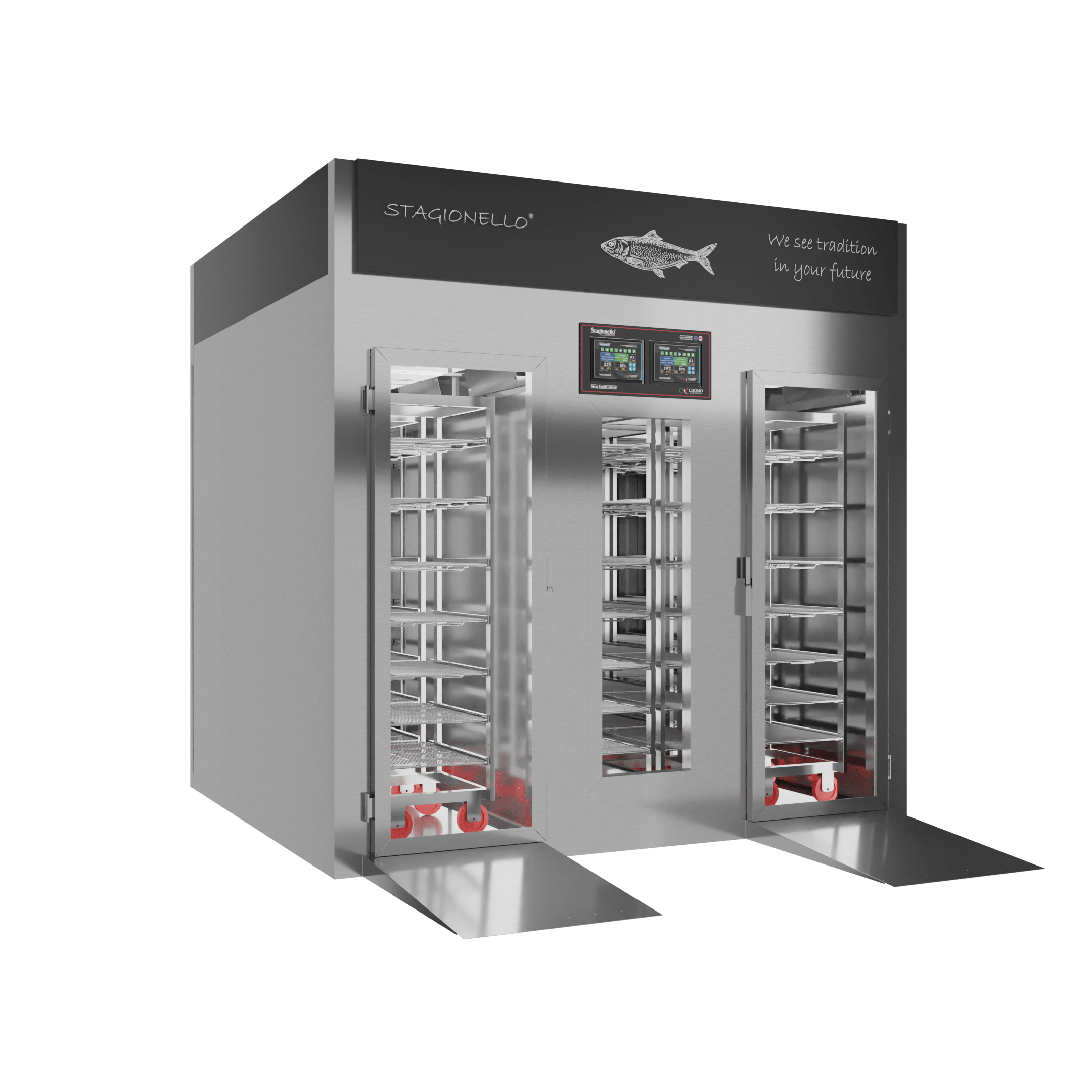 Stagionello® Fish Curing Device 300/900 Kg Walk-in 2 GLASSES - Image 3
