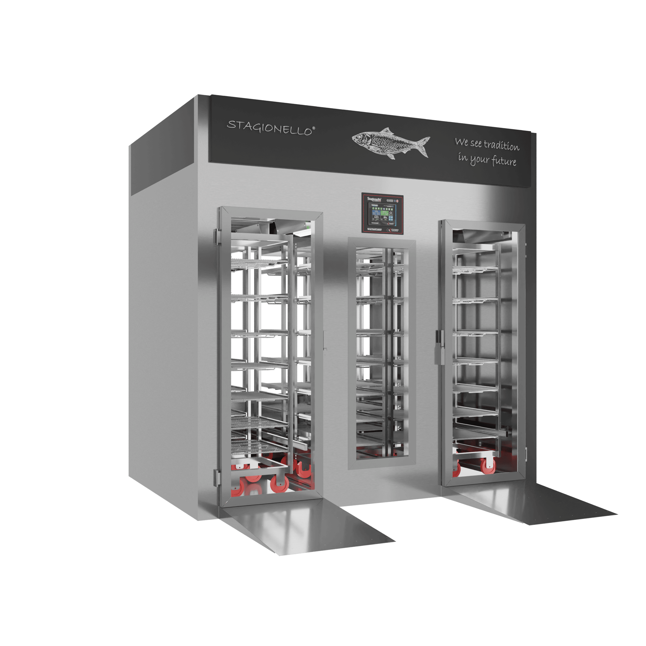 Stagionello® Fish Curing Device 800 Kg Walk-in 2 GLASSES - Image 3