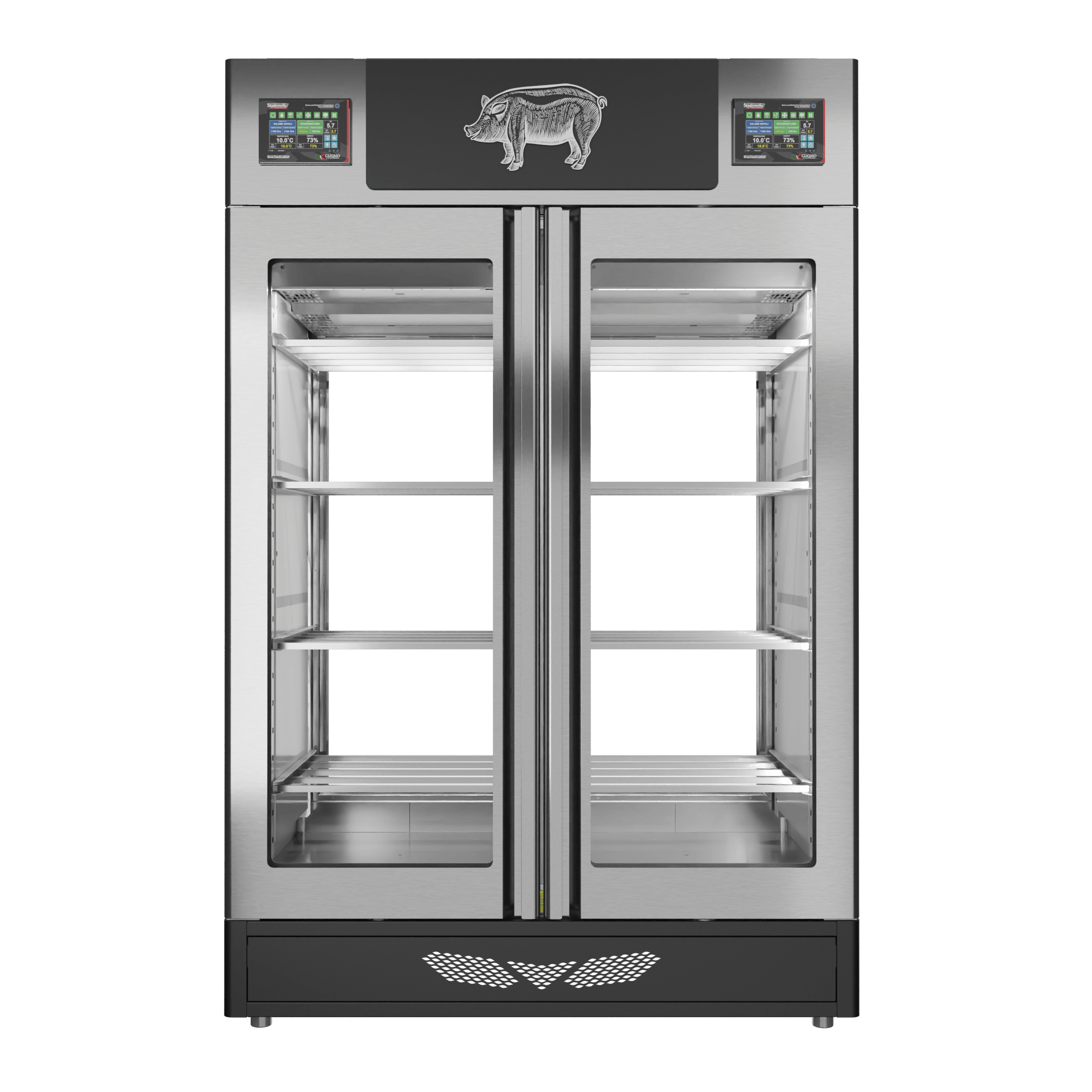 Stagionello® Salami Curing Device Twin 100+100 Kg 2 glasses - Image 8
