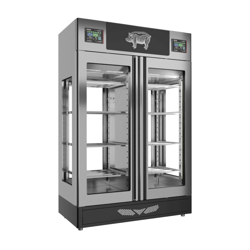 Stagionello® Salami Curing Device Twin 100+100 Kg 4 glasses - Image 9