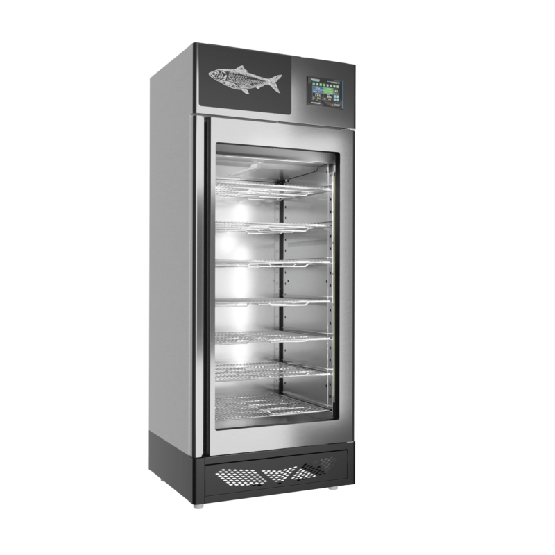 Stagionello® Fish Curing Device 150 Kg Glass Door - Image 6